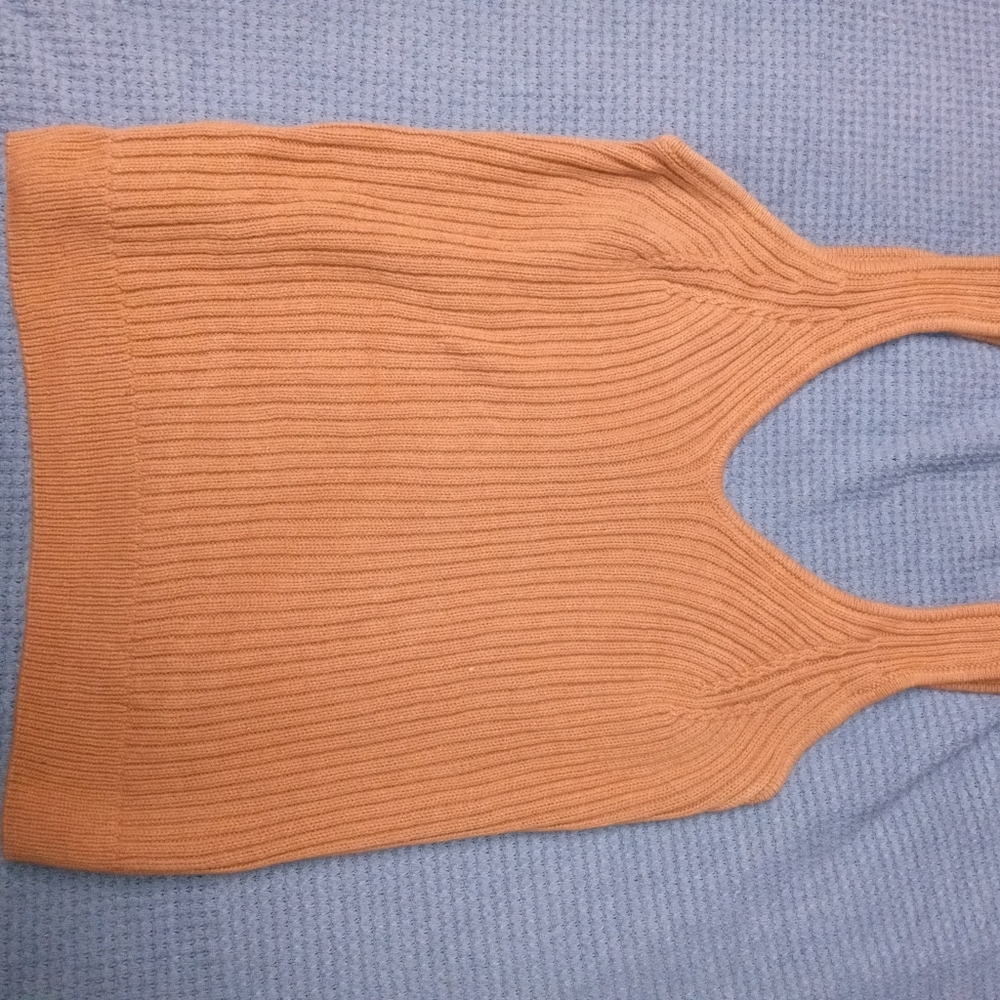 Sweater tank top